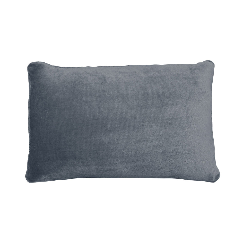 Traderight Group  Bedding Fitted Sheet Soft Flannel Queen Size with Pillowcase Dark Grey Winter
