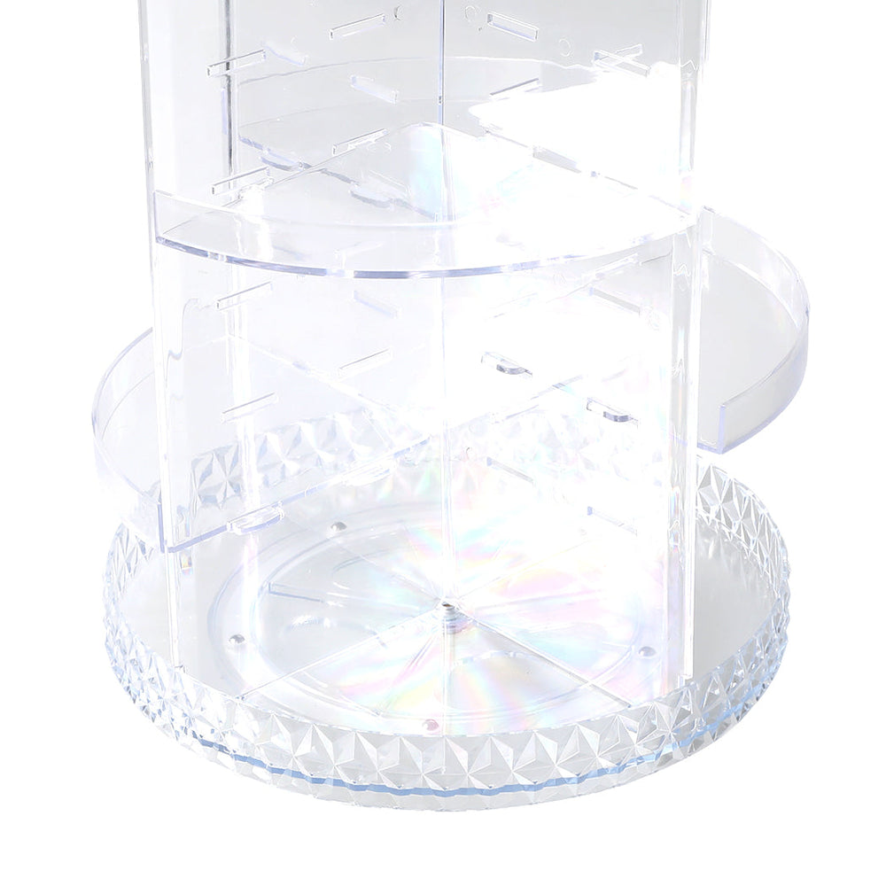 Traderight Group  Makeup Organiser Acrylic Cosmetic Storage Holder Display Stand 360o Rotating