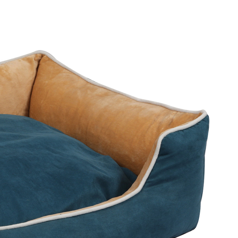 PaWz Pet Bed Mattress Dog Cat Pad Mat Puppy Cushion Soft Warm Washable XL Blue