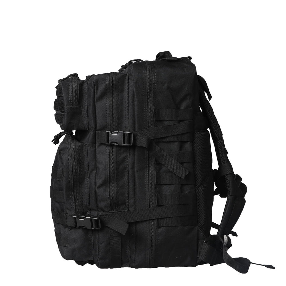Slimbridge 45L Waterproof Backpack Military Hiking Camping Rucksack Outdoor Black