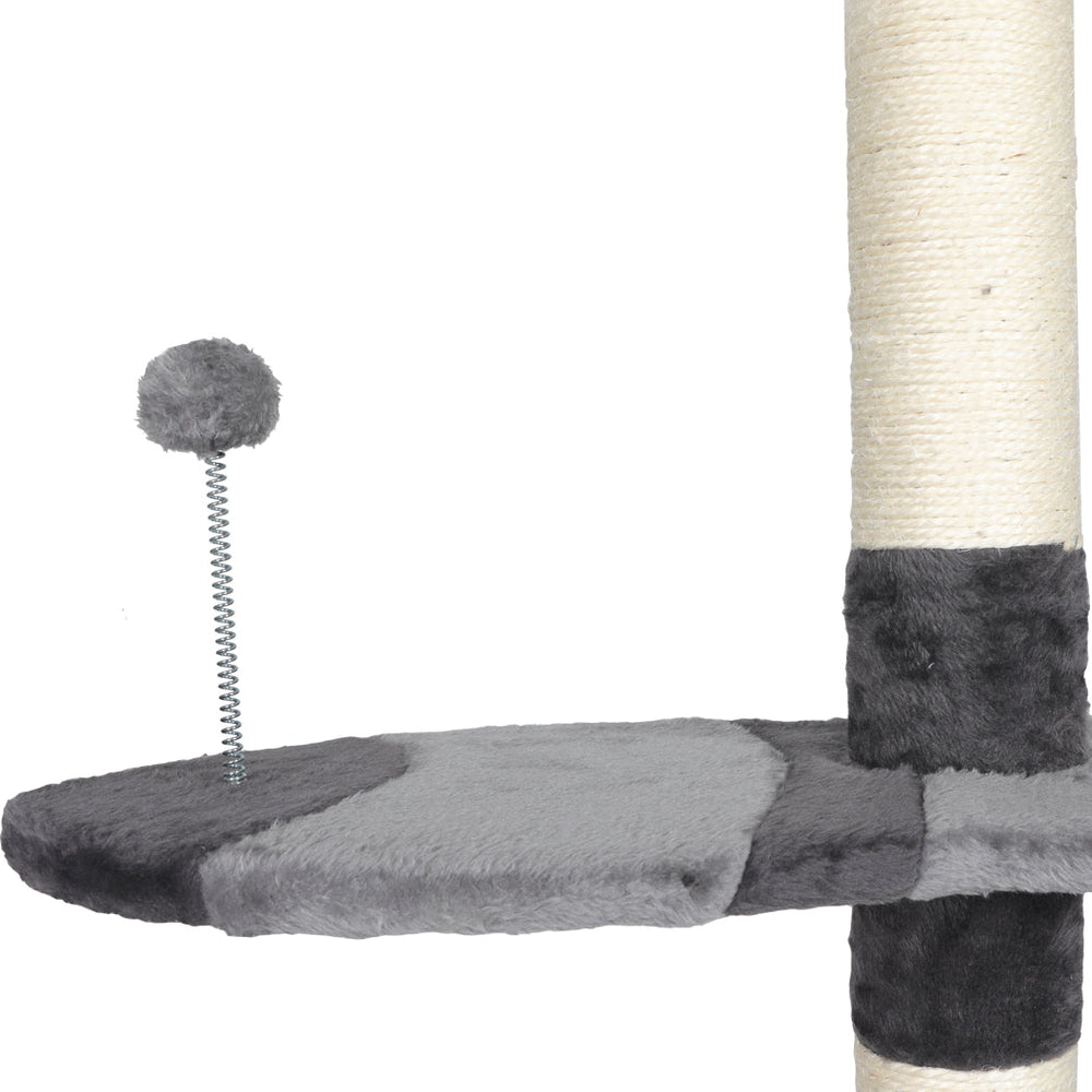 Pawz Cat Scratching Post Tree Condo Furniture Scratcher Tower 228-288 High Grey