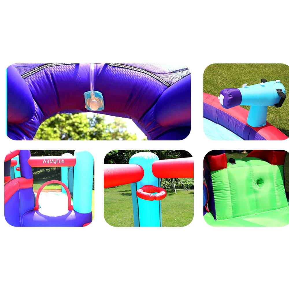 AirMyFun Inflatable Bounce House Water Slide Outdoor Jumping Castle Kids Toy
