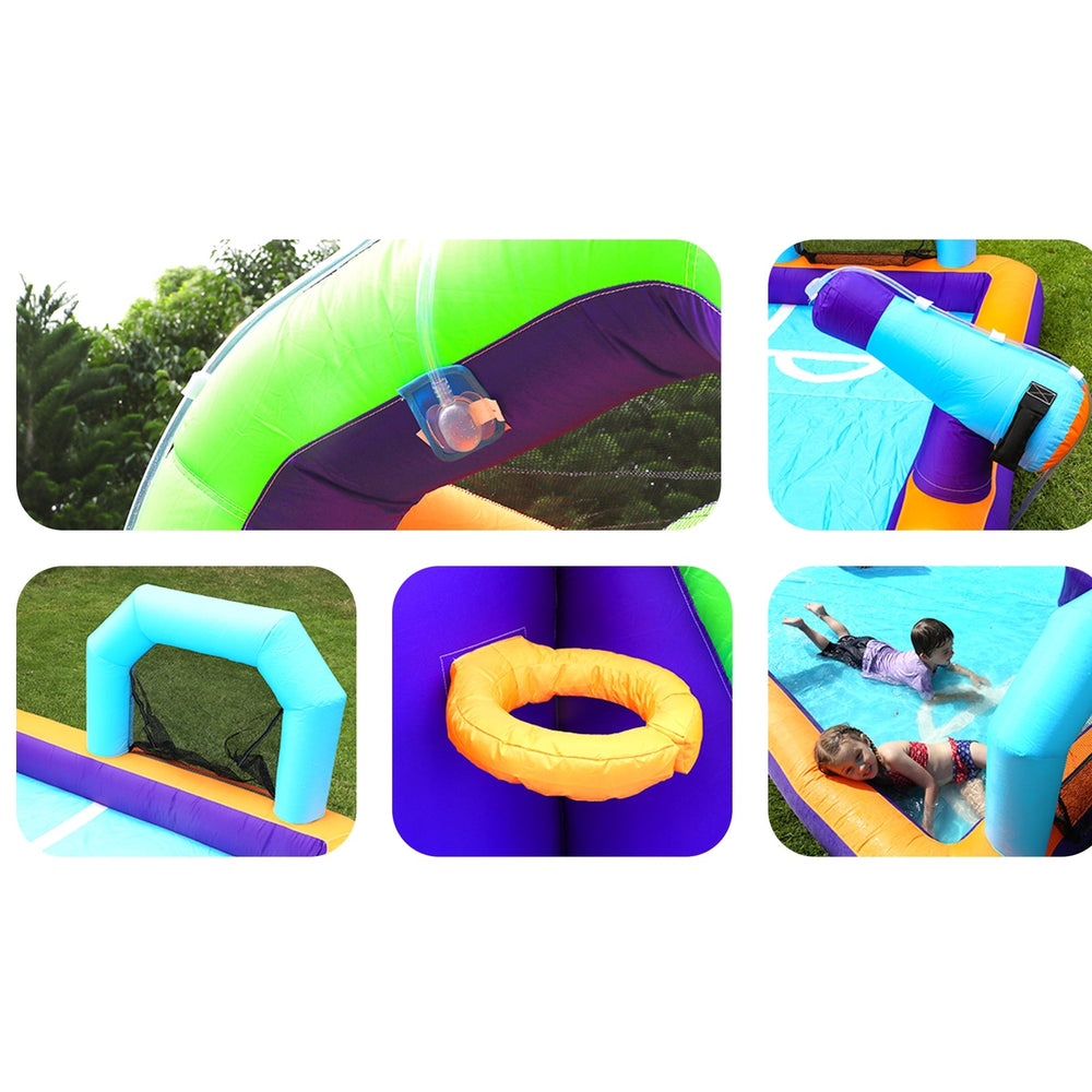 AirMyFun Inflatable Water Slide Kids Bounce House Jumping Castle Play Pool Gift