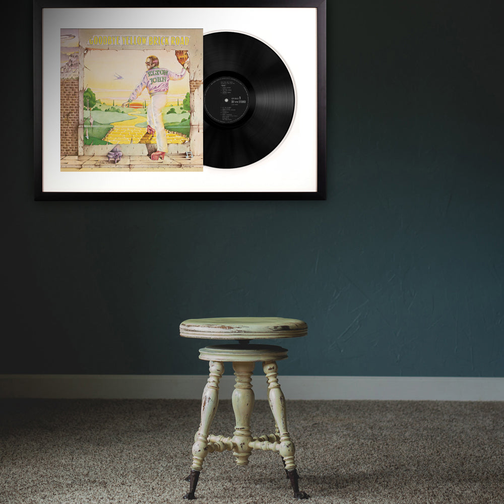 Framed The Cure Greatest Hits - Double Vinyl Album Art