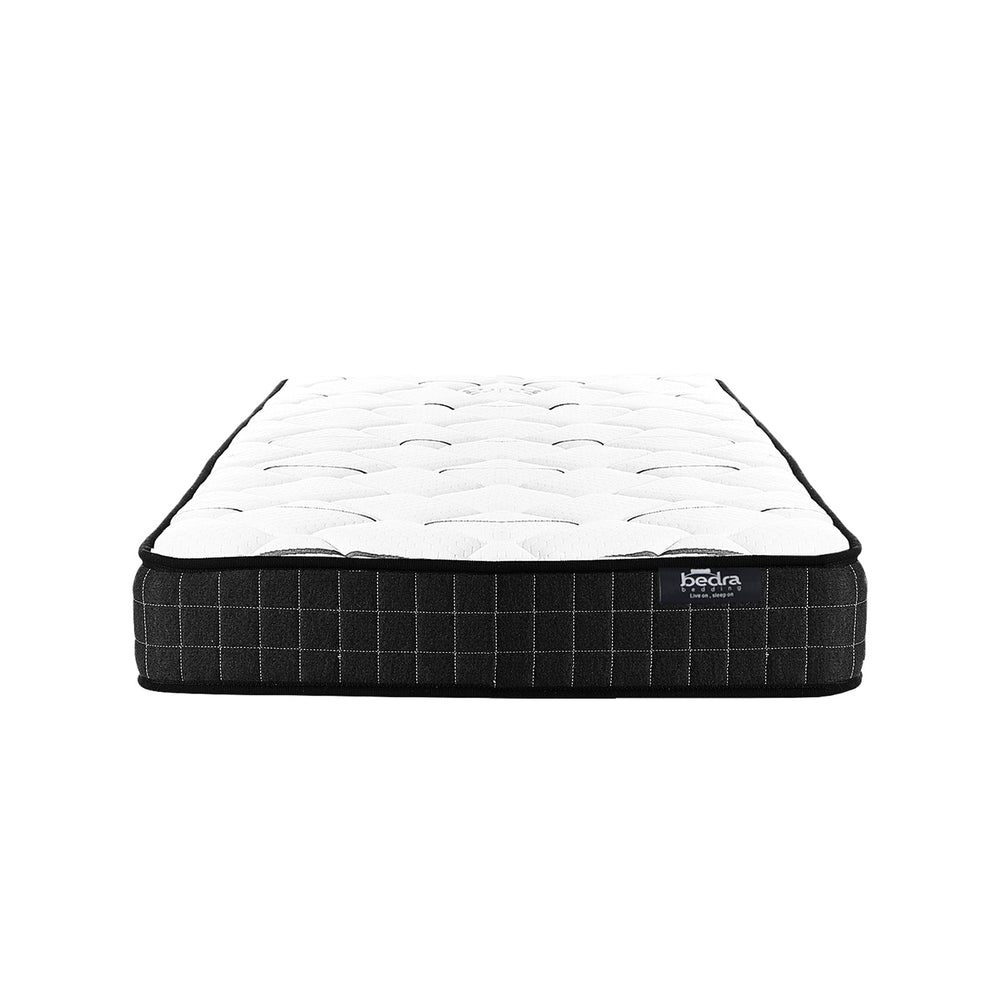 Bedra Single Mattress Bed Luxury Medium Firm Foam Bonnell Spring 16cm