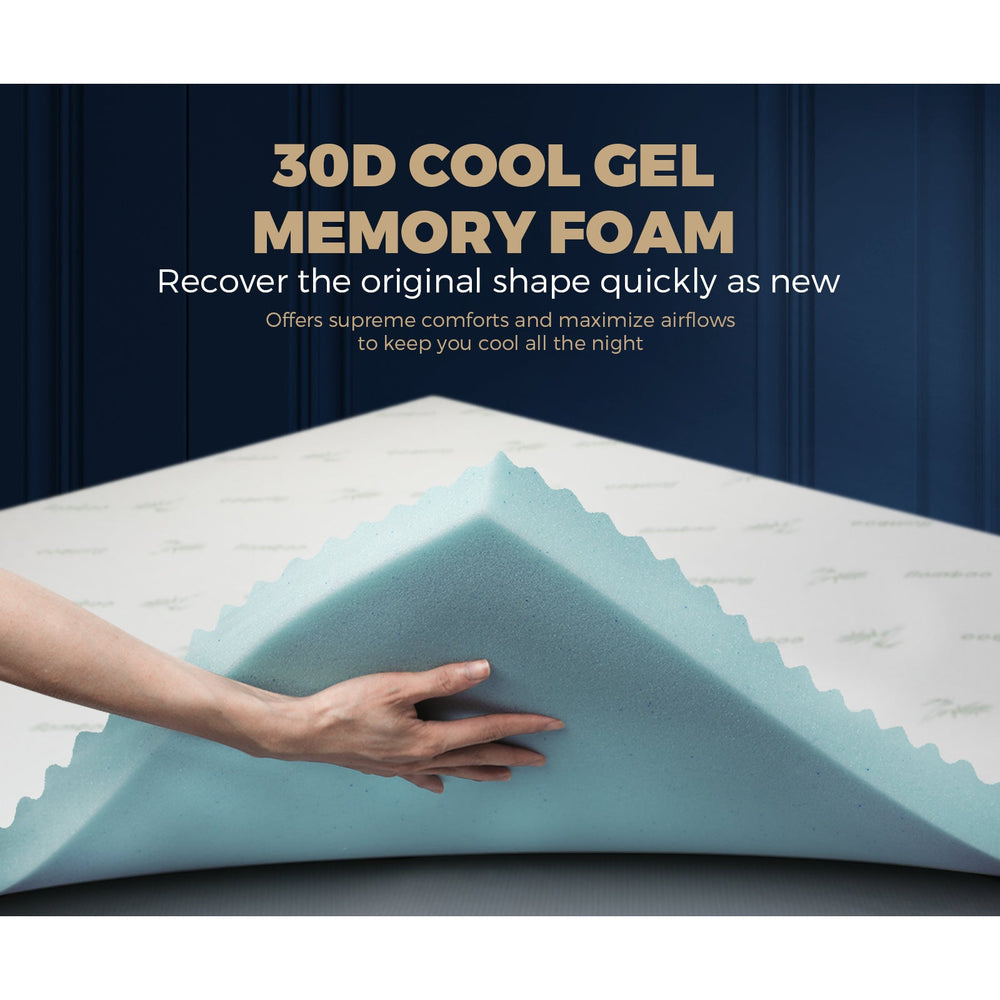 Bedra Memory Foam Mattress 7-Zone 5CM Queen