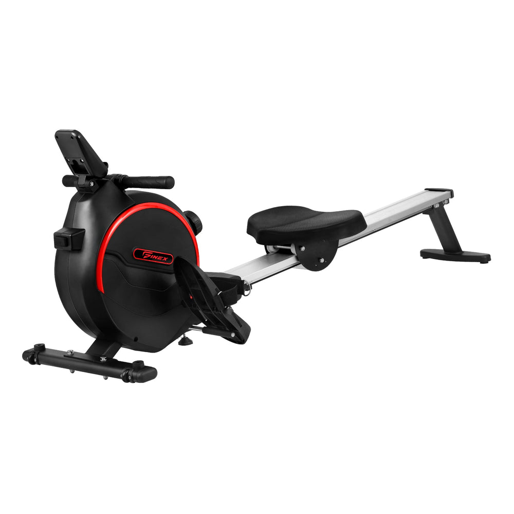 Finex Rowing Machine Rower Magnetic Resistance Fitness Home Gym Cardio 16-Level