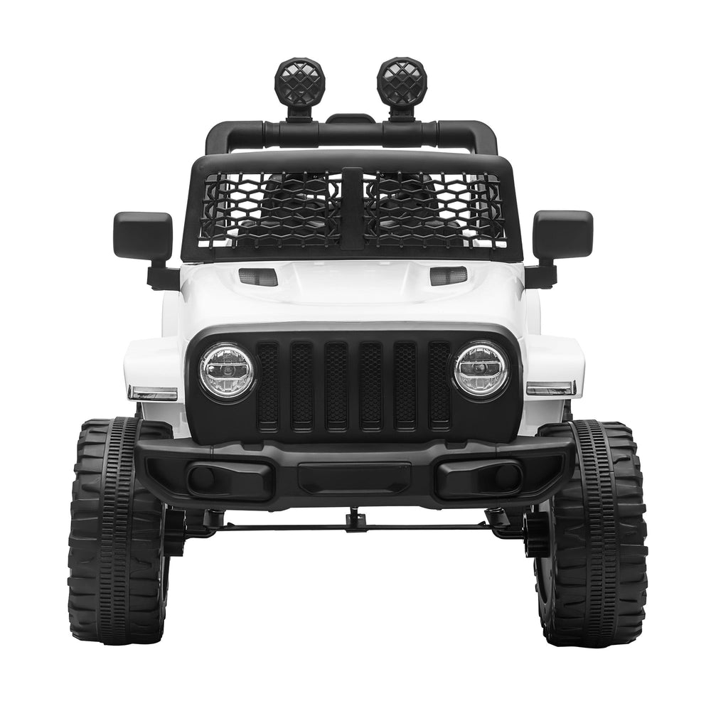 Mazam Kids Ride On Car Electric Toys Jeep 12V Remote Vehicle Car Gift White