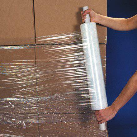Stretch Film | Pallet Wrap CLEAR Hand Use 500mm x 450m | Pallet Wrap